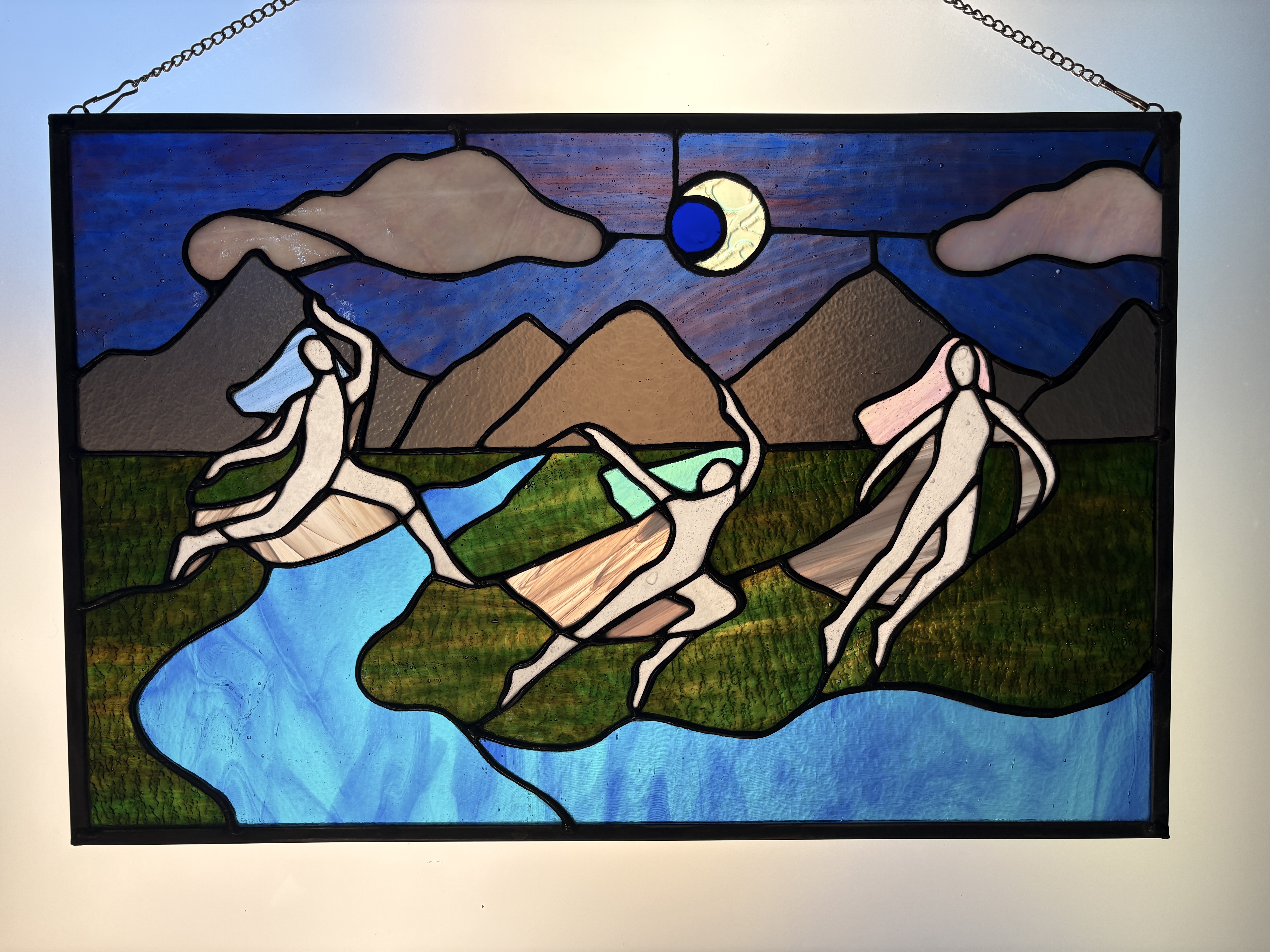 Stained glass artwork