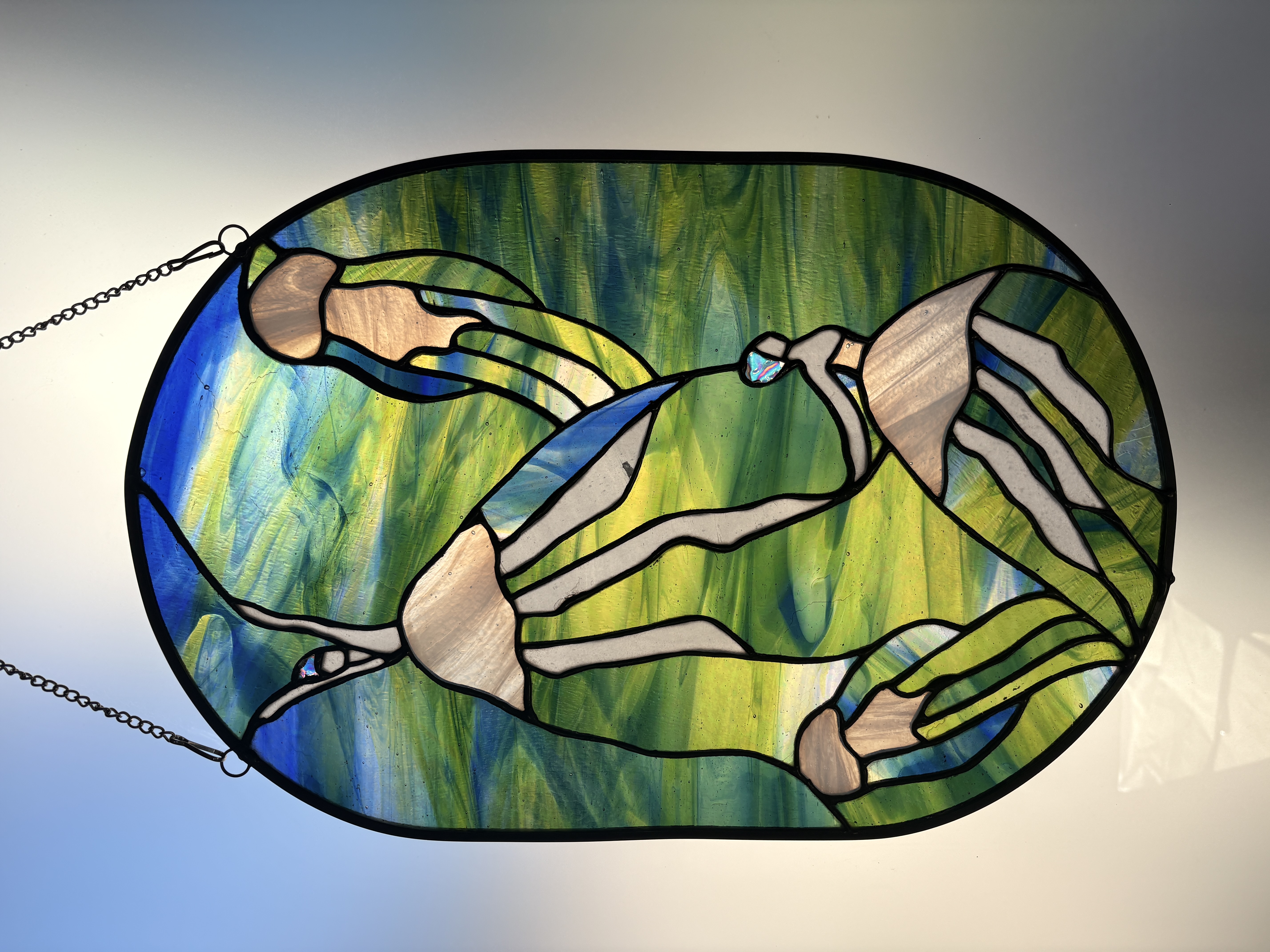 Stained glass artwork