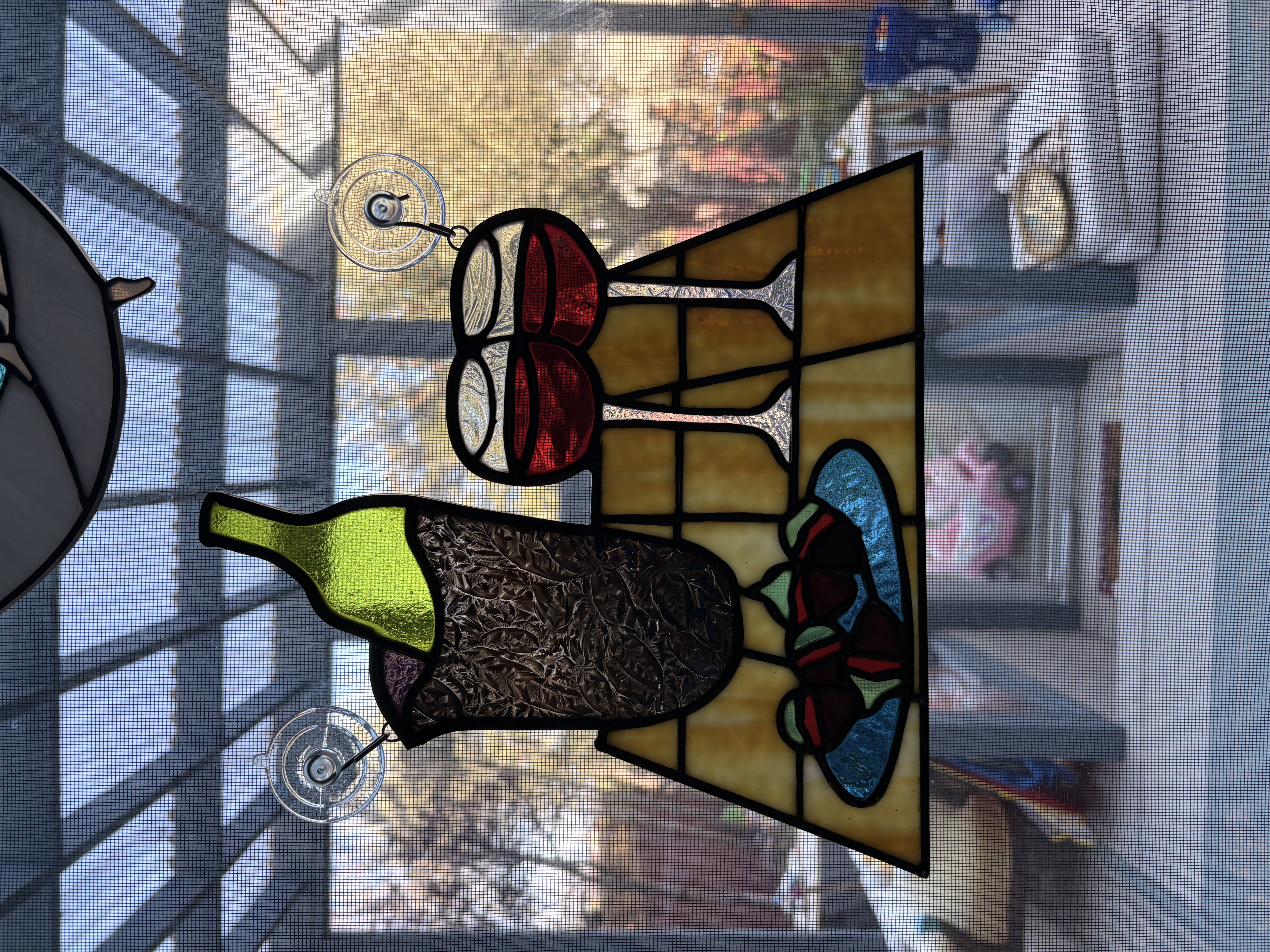 Stained glass artwork