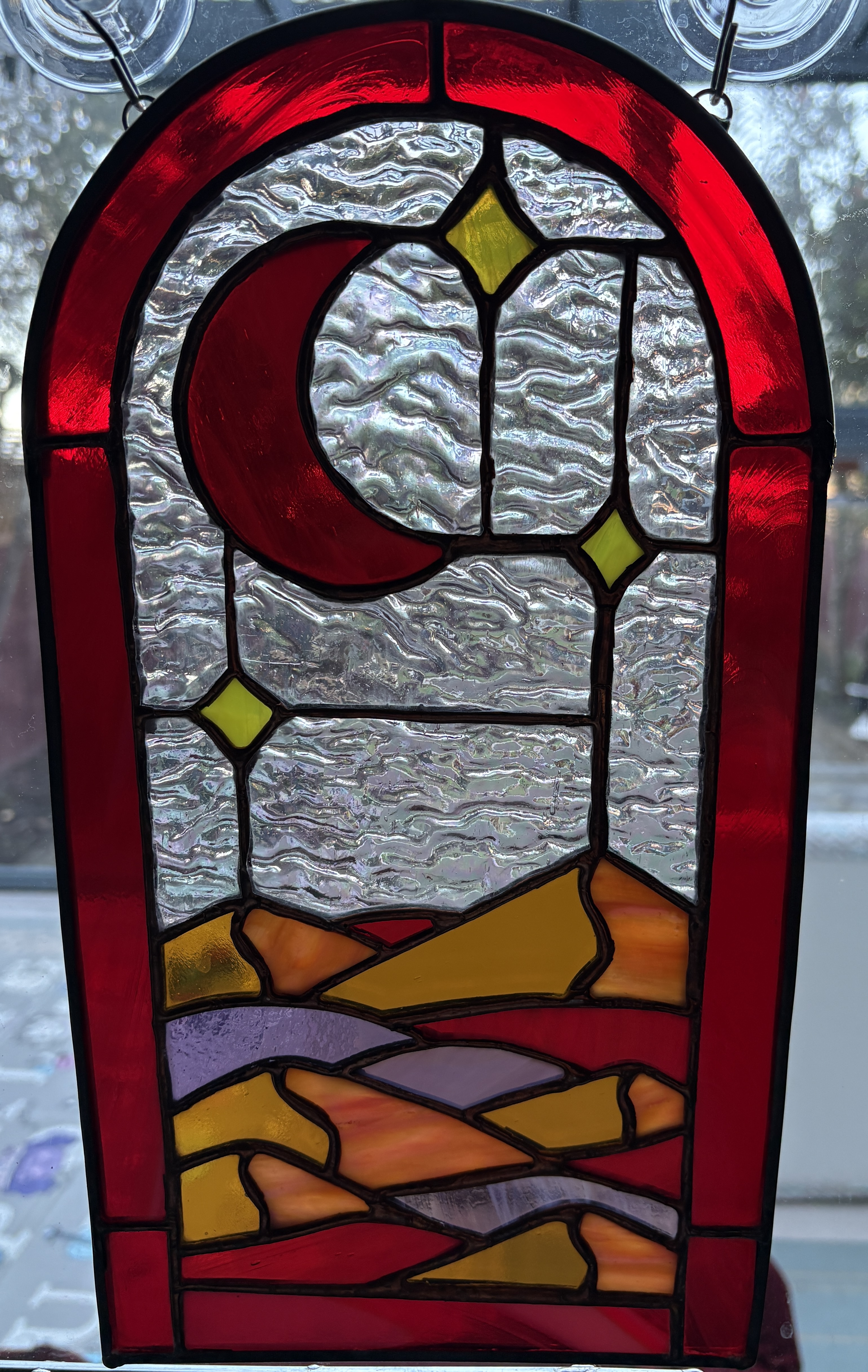 Stained glass artwork