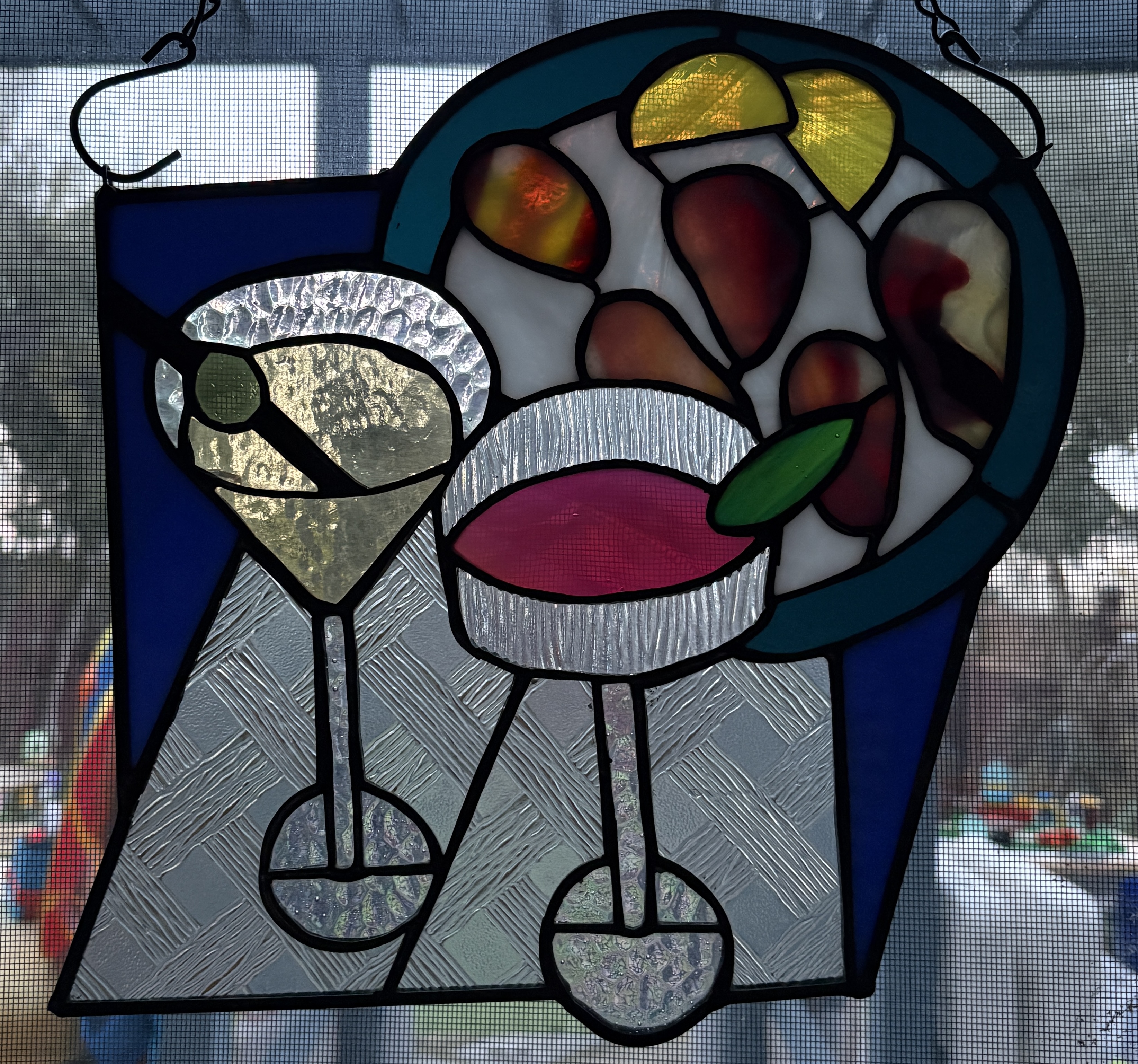 Stained glass artwork