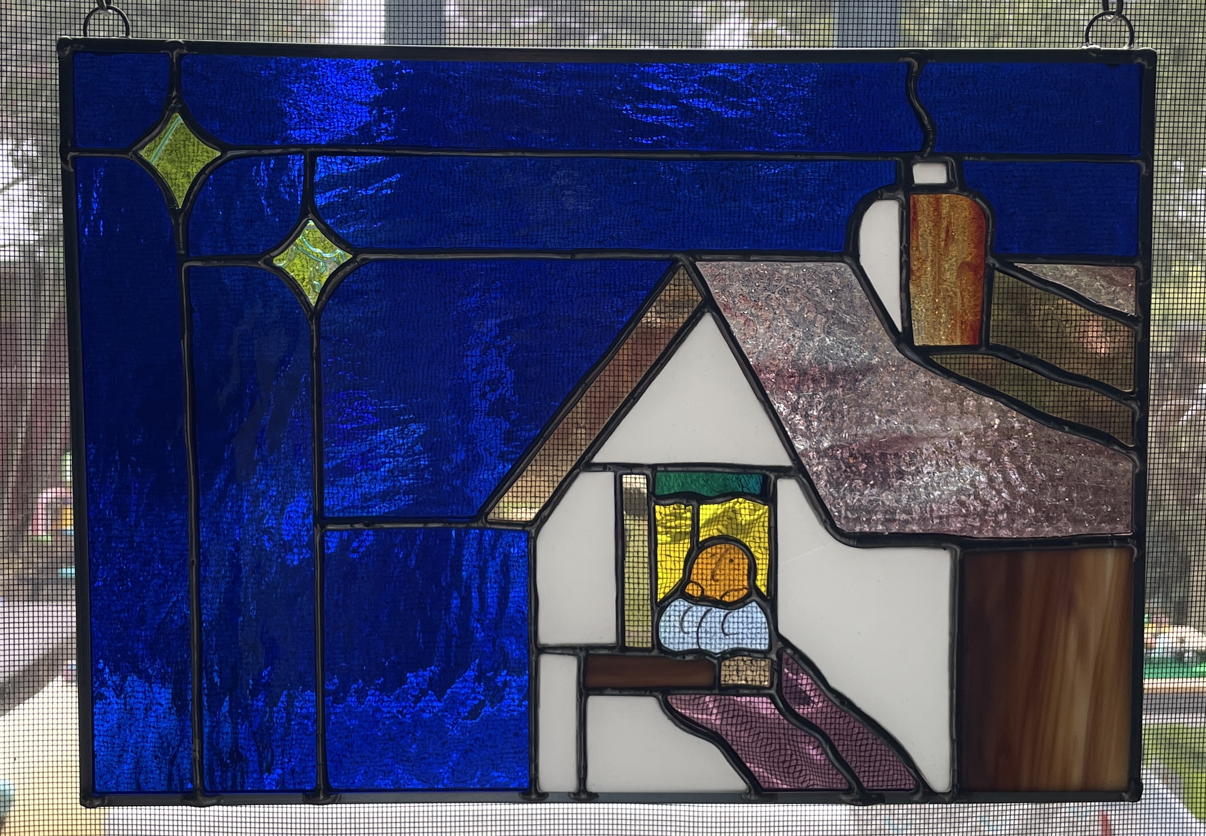 Stained glass artwork